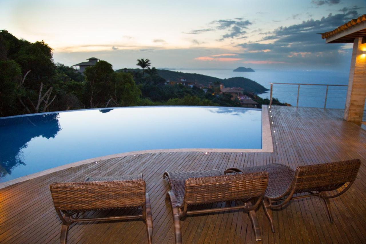 Casa Bella Vista: Beachfront Mansion in João Fernandes, Búzios Exterior photo